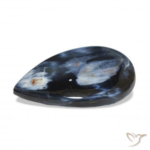 Pietersite Multicolore naturale da 12.13 ct, Forma a pera, Opaco