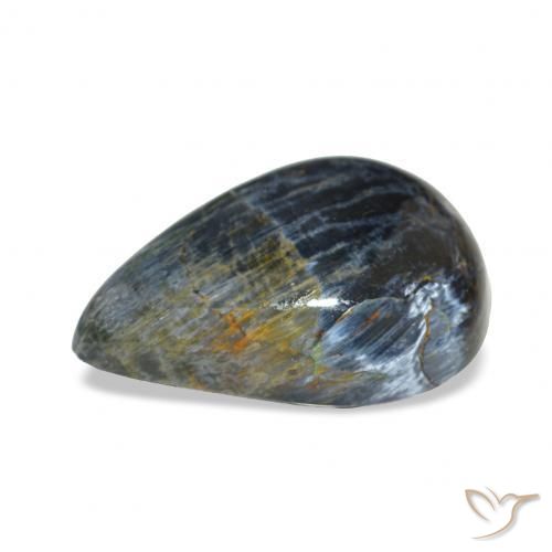 Pietersite Multicolore naturale da 6.23 ct, Forma a pera, Opaco
