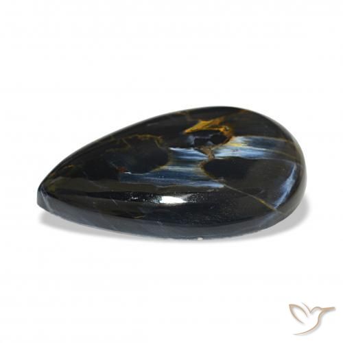 Pietersite Multicolore naturale da 11.08 ct, Forma a pera, Opaco