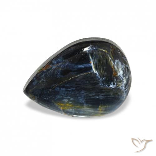 Pietersite Multicolore naturale da 2.60 ct, Forma a pera, Opaco