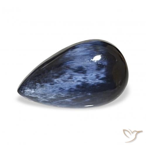 5.10ct Multicolore Pietersite, Forma a pera, Opaco