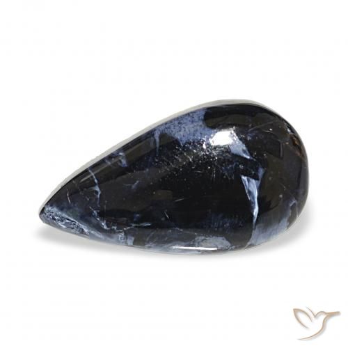 7.18ct Multicolore Pietersite, Forma a pera, Opaco