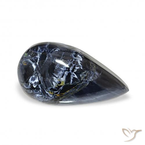 Pietersite Multicolore naturale da 4.29 ct, Forma a pera, Opaco