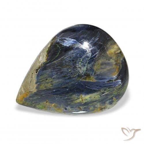 10.57ct Multicolore Pietersite, Forma a pera, Opaco