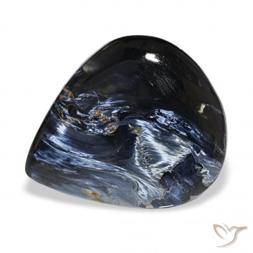 9.97ct Multicolore Pietersite, Forma a pera, Opaco