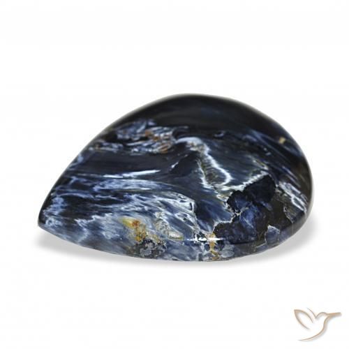 Pietersite Multicolore naturale da 9.97 ct, Forma a pera, Opaco