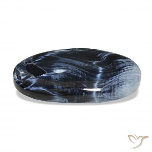 Pietersite Multicolore naturale da 12.19 ct, Ovale, Opaco