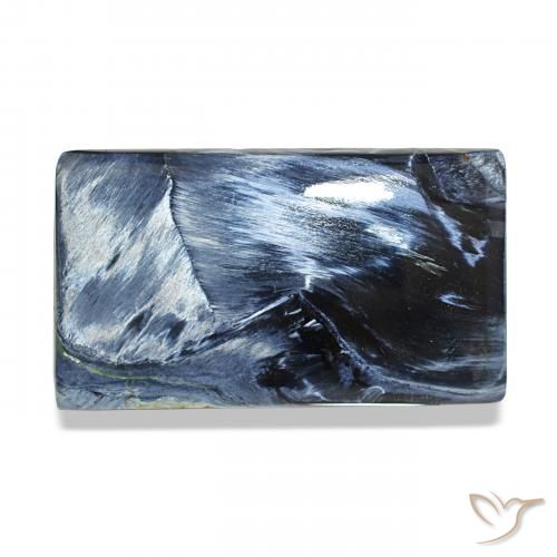 Pietersite Multicolore naturale da 13.37 ct, Taglio a baguette, Opaco