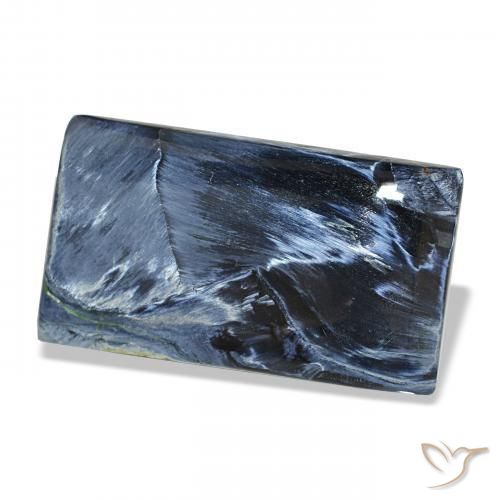 Pietersite Multicolore naturale da 13.37 ct, Taglio a baguette, Opaco