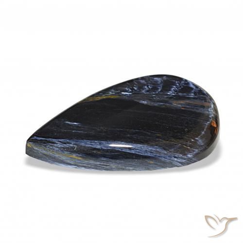 Pietersite Multicolore naturale da 17.84 ct, Forma a pera, Opaco
