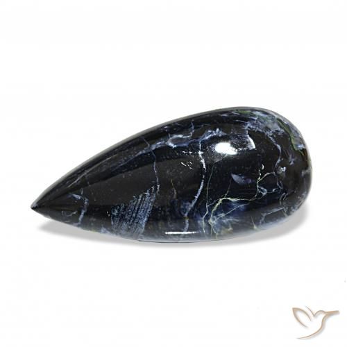 13.19ct Multicolore Pietersite, Forma a pera, Opaco
