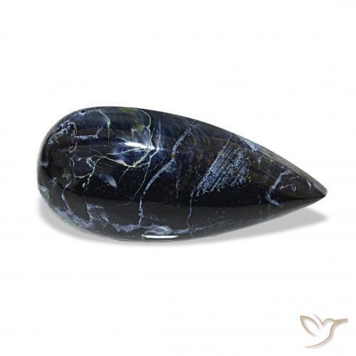 Pietersite Multicolore naturale da 13.19 ct, Forma a pera, Opaco