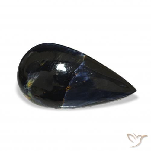 Pietersite Multicolore naturale da 10.10 ct, Forma a pera, Opaco