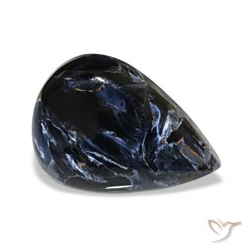 Pietersite Multicolore naturale da 13.22 ct, Forma a pera, Opaco