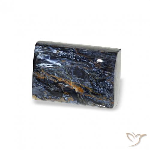 Pietersite Multicolore naturale da 4.87 ct, Taglio a baguette, Opaco