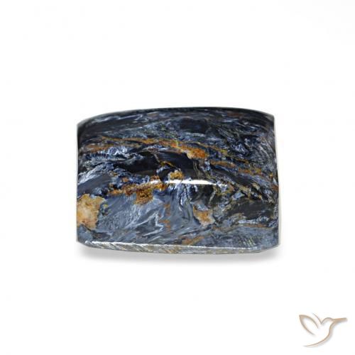 Pietersite Multicolore naturale da 4.87 ct, Taglio a baguette, Opaco