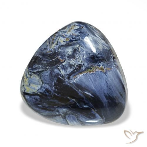 Pietersite Multicolore naturale da 12.79 ct, Forma a pera, Opaco