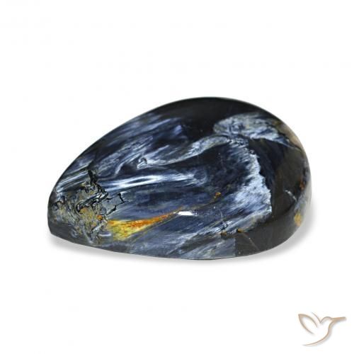 Pietersite Multicolore naturale da 14.93 ct, Forma a pera, Opaco