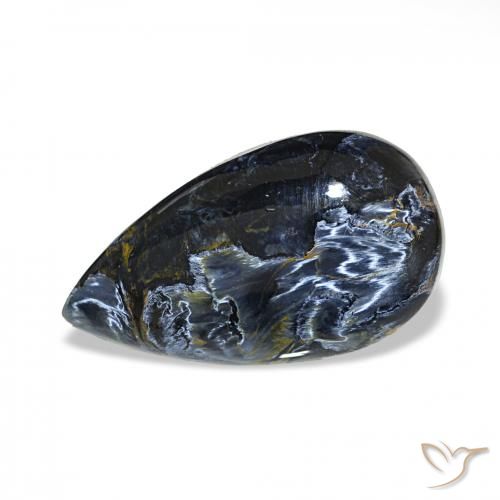 Pietersite Multicolore naturale da 10.32 ct, Forma a pera, Opaco