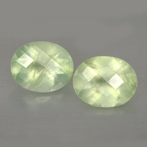 Prehnite naturale verde da  ct, trasparente, trasparente/traslucido