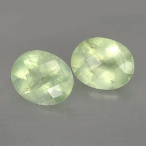 Prehnite naturale verde da  ct, trasparente, trasparente/traslucido
