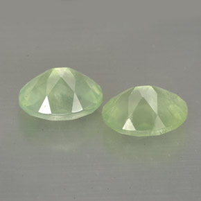 Prehnite naturale verde da  ct, trasparente, trasparente/traslucido