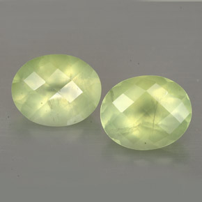 Prehnite naturale verde da  ct, trasparente, trasparente/traslucido