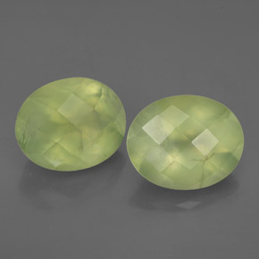 Prehnite naturale verde da  ct, trasparente, trasparente/traslucido