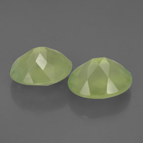 Prehnite naturale verde da  ct, trasparente, trasparente/traslucido