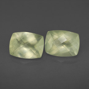 Prehnite naturale verde da  ct, trasparente, trasparente/traslucido