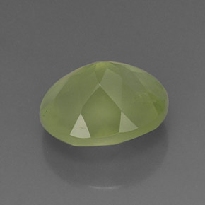 Prehnite Verde naturale da 5.42 ct, Trasparente, Trasparente/Traslucido