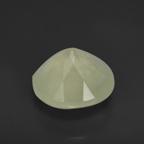 Prehnite naturale verde da 1,94 ct, trasparente, trasparente/traslucido