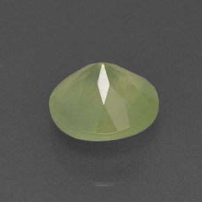 Prehnite naturale verde da 1,96 ct, trasparente, trasparente/traslucido