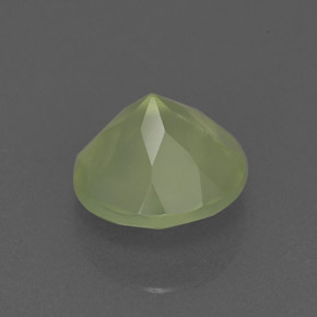 Prehnite naturale verde da 1,95 ct, trasparente, trasparente/traslucido
