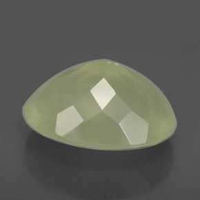 Prehnite naturale verde da 9,84 ct, trasparente, trasparente/traslucido