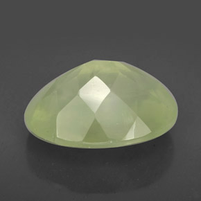 Prehnite naturale verde da 9,59 ct, trasparente, trasparente/traslucido