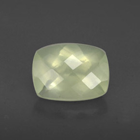 Prehnite Verde naturale da 1.45 ct, Trasparente, Trasparente/Traslucido