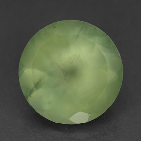 Prehnite naturale verde da 9,45 ct, trasparente, trasparente/traslucido
