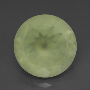Prehnite Verde naturale da 9.22 ct, Trasparente, Trasparente/Traslucido