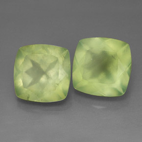 Prehnite naturale verde da  ct, trasparente, trasparente/traslucido