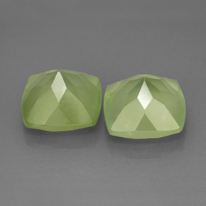 Prehnite naturale verde da  ct, trasparente, trasparente/traslucido