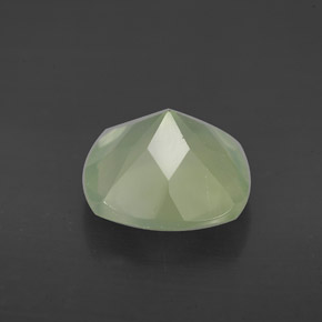 Prehnite naturale verde da 3,86 ct, trasparente, trasparente/traslucido