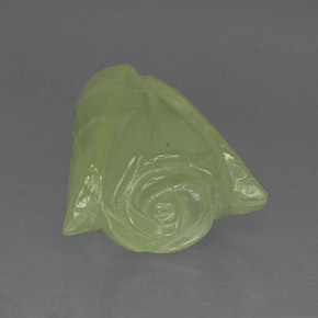 Prehnite naturale verde da 33,63 ct, trasparente, trasparente/traslucido