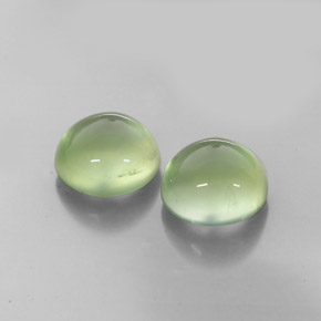 Prehnite naturale verde da  ct, trasparente, trasparente/traslucido