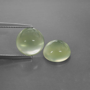 Gemme di Prehnite Verde naturale da  ct, Trasparente, Trasparente/Traslucido