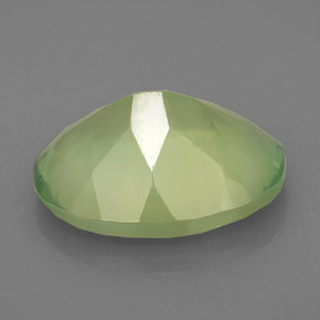 Prehnite naturale verde da 8,74 ct, trasparente, trasparente/traslucido