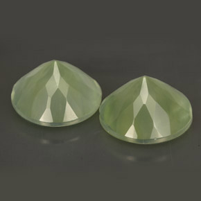 Prehnite naturale verde da  ct, trasparente, trasparente/traslucido