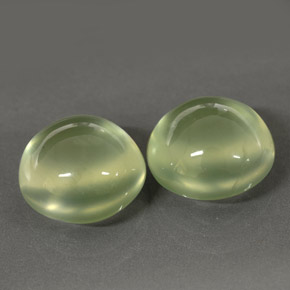 Prehnite naturale verde da  ct, trasparente, trasparente/traslucido