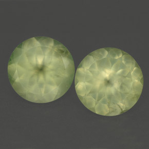 Prehnite naturale verde da  ct, trasparente, trasparente/traslucido