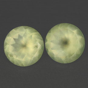 Prehnite naturale verde da  ct, trasparente, trasparente/traslucido